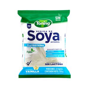 Alimento de Soya Toning Integral Vainilla 750 G