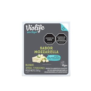 Queso Violife Mozzarella Flavour Vegano Block 200 G