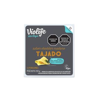 Queso Violife Cheddar Loncha 200 G