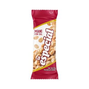 Maní LA ESPECIAL con sal (35 gr)