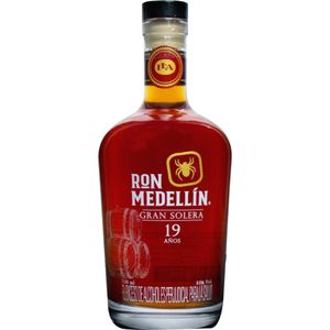 Ron Medellín Gran Solera 19 Años 750 Ml
