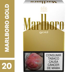 Cigarrillo Marlboro Gold Original Ks Cajetilla X20 Unds