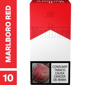 Cigarrillo Marlboro Rojo Cajetilla X10 Unds
