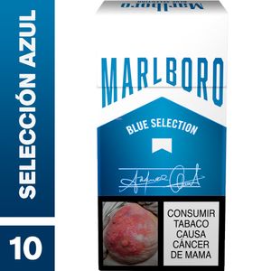 Cigarrillo Marlboro Azul Selection Cartón X10 Unds Cajetilla X10 Unds