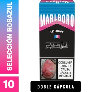 Cigarrillo Marlboro Selection Rosa Azul Cartón X10 Unds