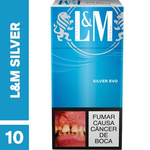 Cigarrillo L&M Evolution Silver Cajetilla X10 Unds