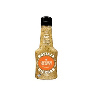 Salsa Hacienda Gourmet Mostaza Hierbas 380 G