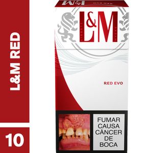 Cigarrillo L&M Red Ks Box Cajet X10 Unds
