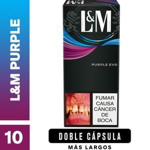 Cigarrillo L&M Purple X10 Unds