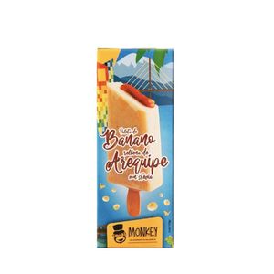 Paleta de Helado Monkey Banano y Arequipe 120 G