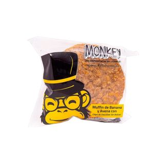 Muffin Monkey de Banano & Avena 90 G