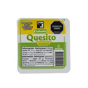 Quesito Colanta al Vacío 200 G