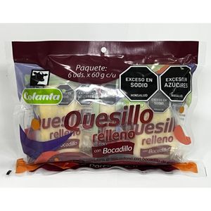 Quesillo Colanta Relleno Bocadillo X6 Unds