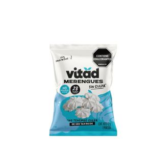 Merengue Natural Vitad Sin Azúcar x12 G