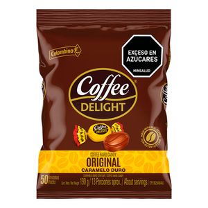 Caramelo Dulce Coffee Delight Duro 190 G