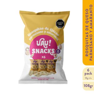 Rosquitas UAU! de queso (108 gr)