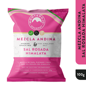 Pasaboca Monterojo Mezcla Andina Sal Rosada 100 G