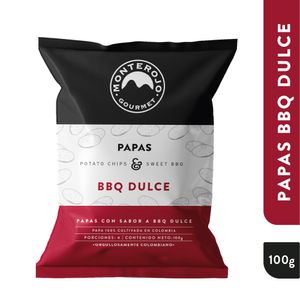 PASABOCA PAPA MONTEROJO BBQ DULCE 100g