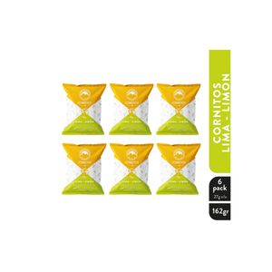 Six Pack Cornitos Lima Limon*25 gr