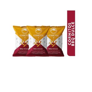 Pasaboca Monteroj Corn Maiz Bbq Dulc 27 g X6