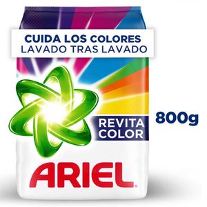 Detergente Polvo Ariel Revitacolor 800 G
