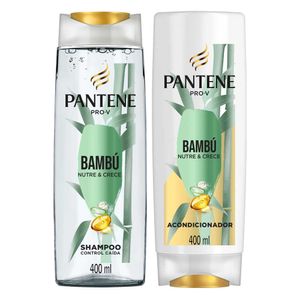 Shampoo Pantene Pro V Bambú 400 Ml + Acondicionador 400 Ml 1 Kit
