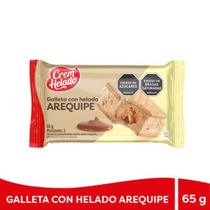 Galleta Con Helado Crem Helado Arequipe 65G