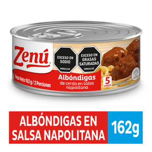 ALBONDIGA ZENU SAL 162 g