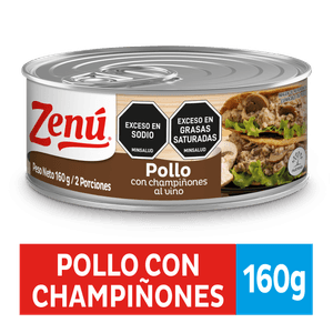 POLLO ZENU C/CHAMPIÑONES AL VINO 160g