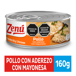 POLLO ZENU C/ADEREZO MAYONONESA 160g