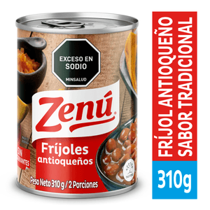 FRIJOL ZENU ANTIOQUEÑO 310g