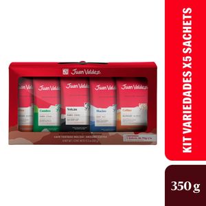 Café Juan Valdez Kit Variedades 350 G X5 Unds