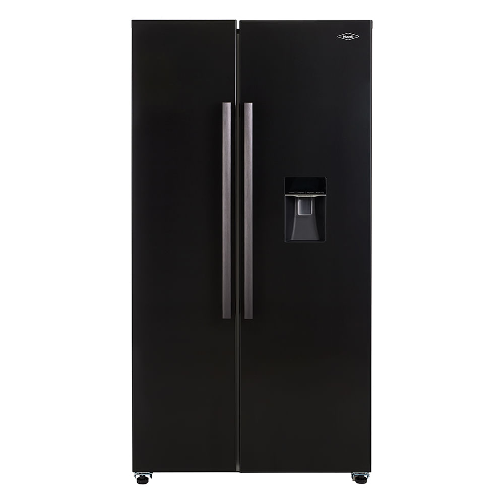 Nevecón Haceb 560 Lt Brutos Side by Side Inverter Panel Digital Negra