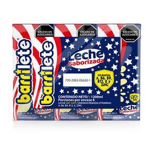 Leche Saborizada Barrilete 200 Ml X6 Unds