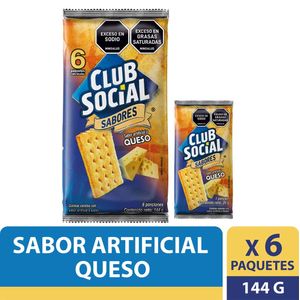 Galleta Club Social Queso 144G