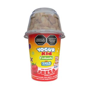 Yogurt Colanta Kid Fresa con Cereal 132 G