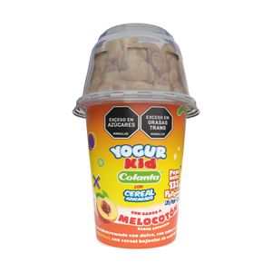 Yogurt Colanta Kid Melocotón con Cereal 132 G