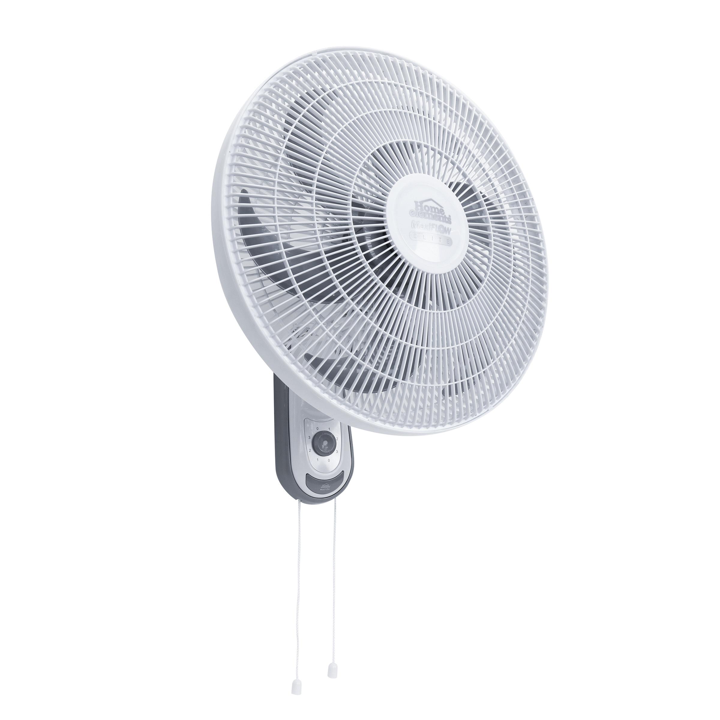 Imagen de Ventilador de Pared 18 Pulgadas MaxiFlow Elite Blanco Malla Plástica 299900706