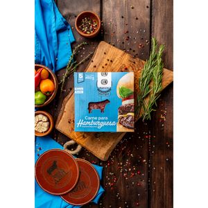 Embutido Carne Para Hamburguesa Congelada Angus Azul 450 G