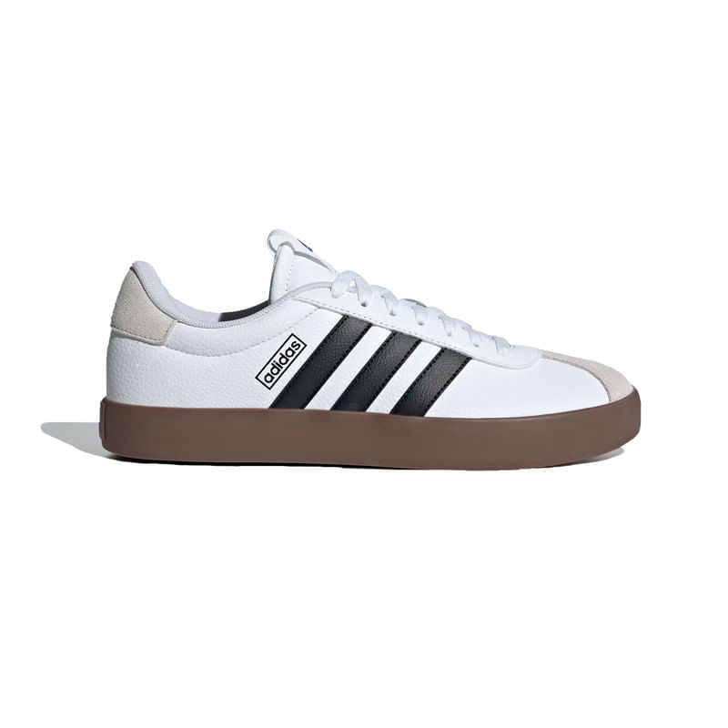 Imagen de Tenis Adidas Vl Court 3.0 Hombre Color Blanco Negro Cafe ADIDAS-ID6285-95