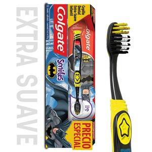 Cepillo De Dientes + Crema Dental COLGATE Super Héroes Niños (1 und)