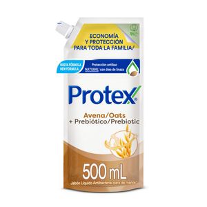 Jabon Líquido Protex Manos Avena 500 Ml