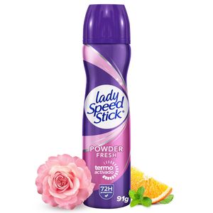 Desodorante Lady Speed Stick 24/7 Powder Fresh Spray 150 Ml