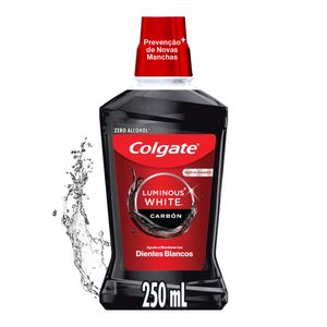 Enjuague Bucal Colgate Luminous White Carbón 250 Ml