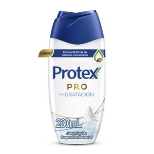 Jabon Líquido Cuerpo Protex Pro Antibacterial Hidratación 230 Ml