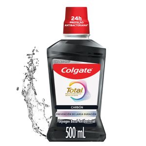 Enjuague Bucal Colgate Total Carbón Prevención Activa 500 Ml