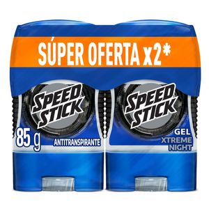 Desodorante Speed Stick Hombre Xtreme Night Gel 85 G X2 Unds
