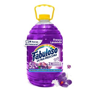 Limpia Pisos Fabuloso Antibacterial Lavanda 5L