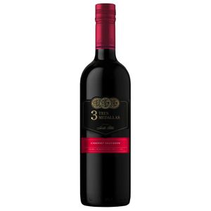 Vino Tinto Santa Rita 3 Medallas Cabernet Sauvignon 750 Ml