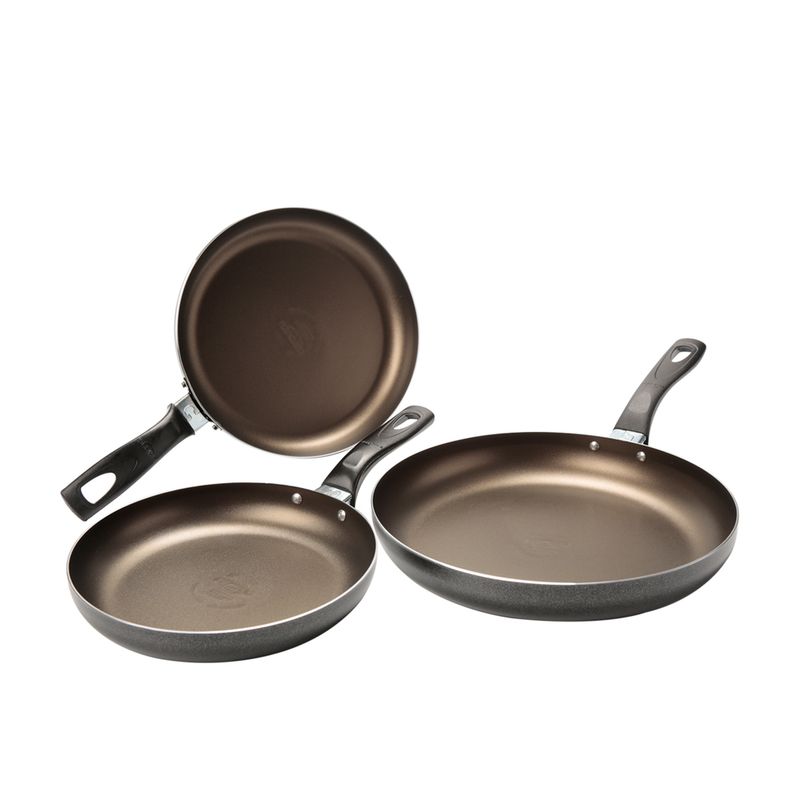 Set Juego x3 SartenesAntiadherente Aliada Universal 18, 20, 24 cm